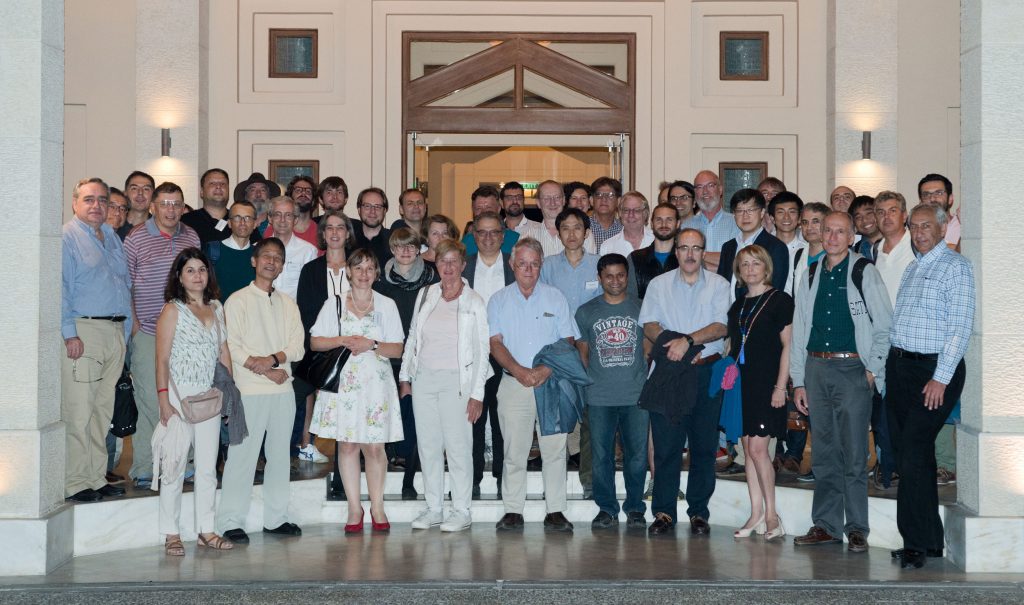 Participants of the Ring Polymers Workshop 2017 in Hersonissos. Copyright: A. Larsen, FORTH