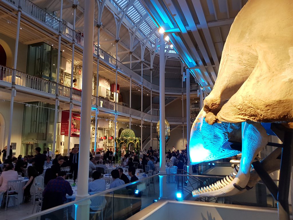 The National Museum of Scotland gave the conference banquet a truly exceptional setting. Copyright: Patrice Bacchin